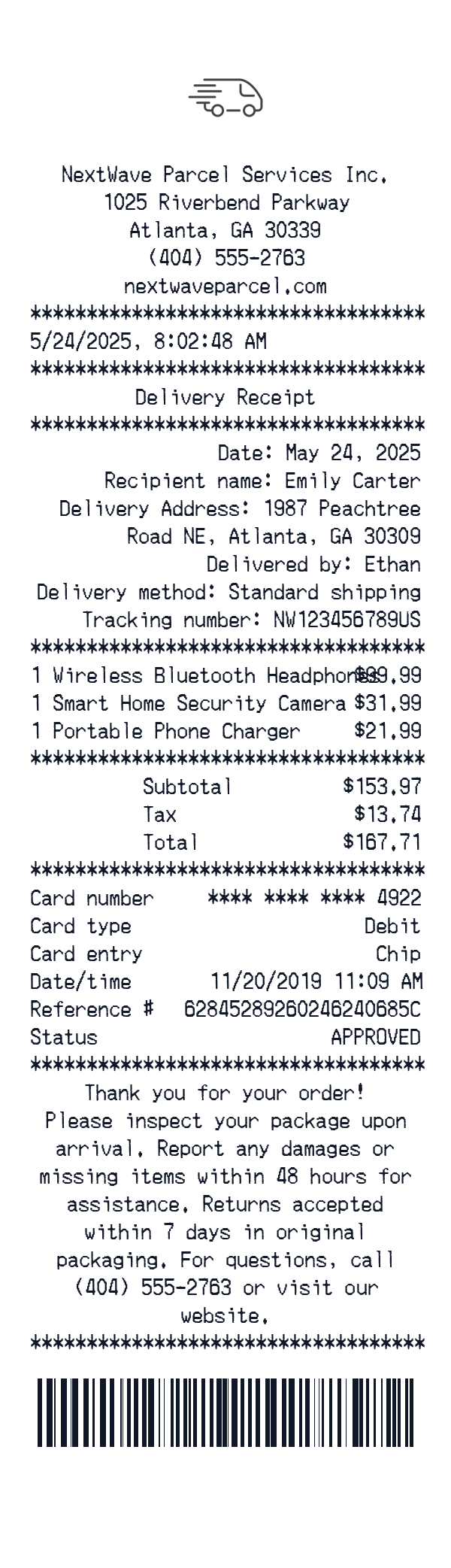 Generate Delivery Receipt thumbnail