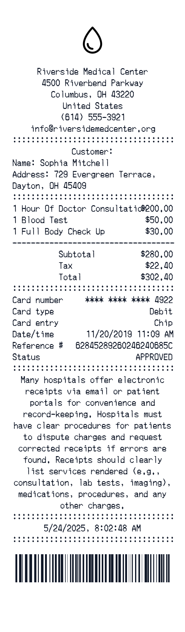 Generate Medical Receipt thumbnail
